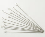 604-12 4mm x 100mm Reusable Inoculating Loops, Nichrome A (12 Pack)