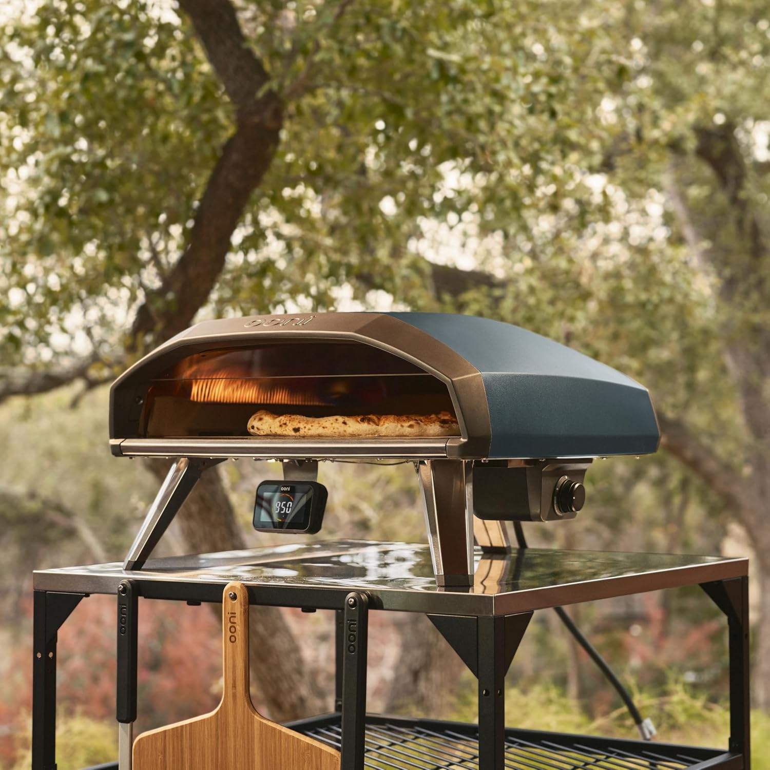 Koda 2 Pro Propane Gas Pizza Oven – 18" Gas Powered Outdoor Oven with 28 mBar Regulator and Gas Hose, Gas powered