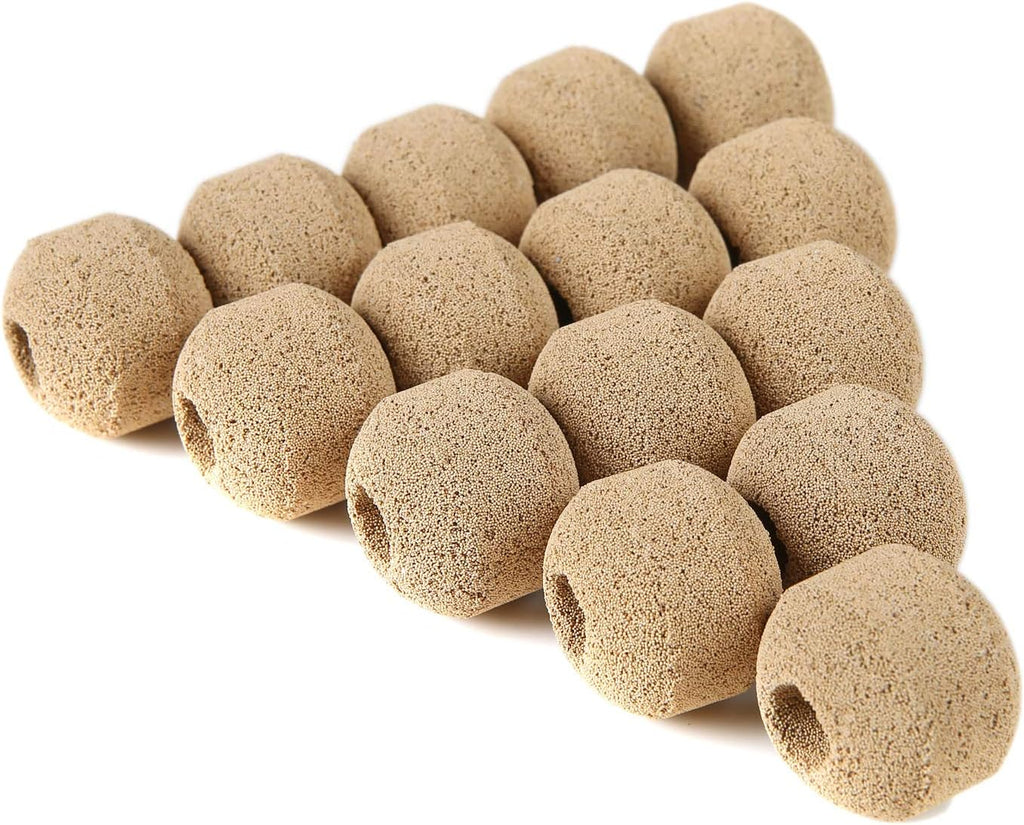 Aquarium Filter Media Ceramic Bio Sphere, 1520g/3.35lb | Quality Biological Rings, Marine and Freshwater Compatible