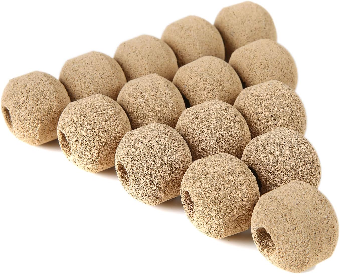 Aquarium Filter Media Ceramic Bio Sphere, 1520g/3.35lb | Quality Biological Rings, Marine and Freshwater Compatible