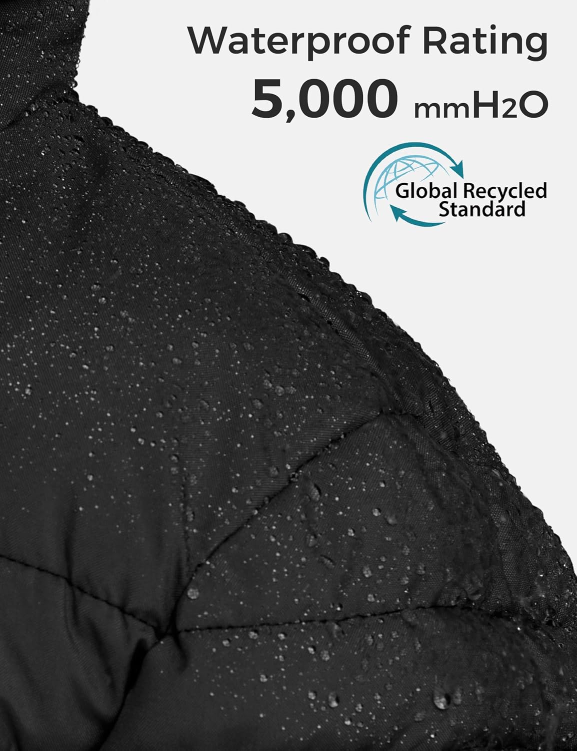 Girls' Long Winter Coat Waterproof Warm Puffer Jacket Hooded Parka | 5000mm Waterproof, Hood With Removable Faux Fur
