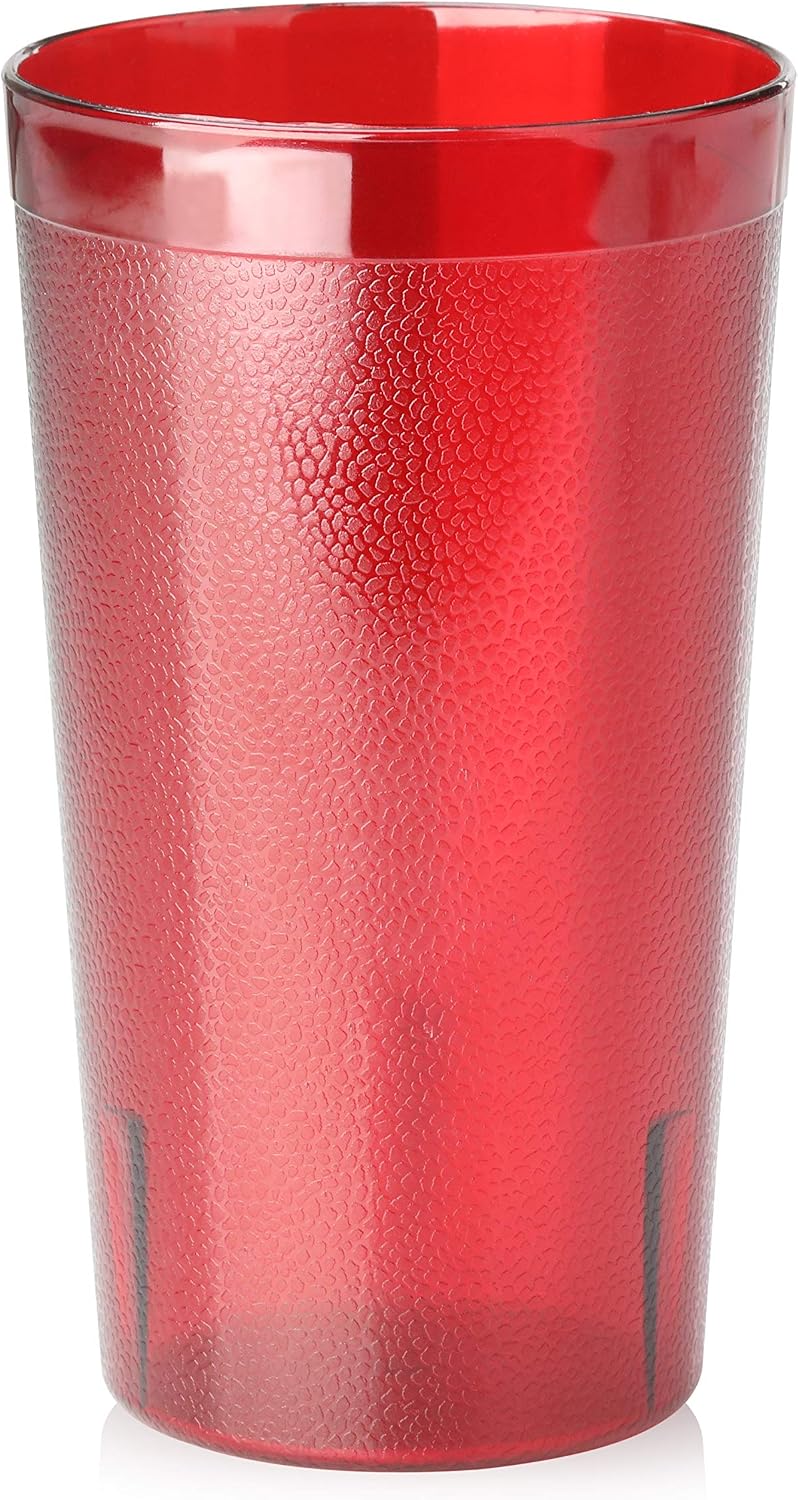 530028 Tumbler Beverage Cup, 12 oz, Red