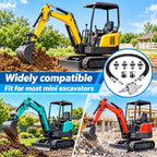 Mini Excavator Cushion Valve Kit for Hydraulic Swivel Motor