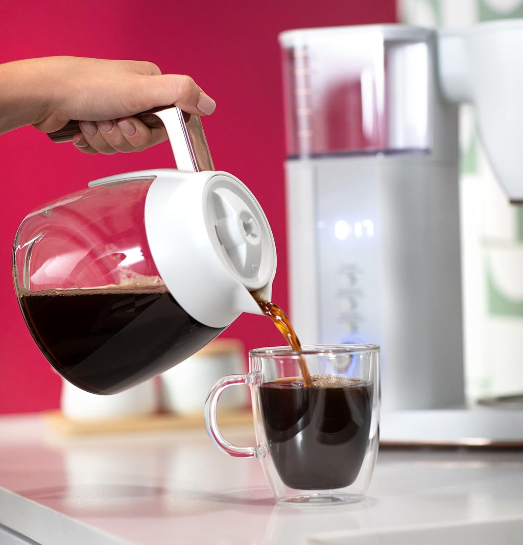 Specialty Drip Coffee Maker | 10-Cup Glass Carafe | WiFi Enabled Voice-to-Brew Technology | Smart Home Kitchen