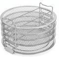 Dehydrator Rack Stainless Steel Stand Accessories Compatible with Ninja Foodi Pressure Cooker and Air Fryer 6.5 and 8