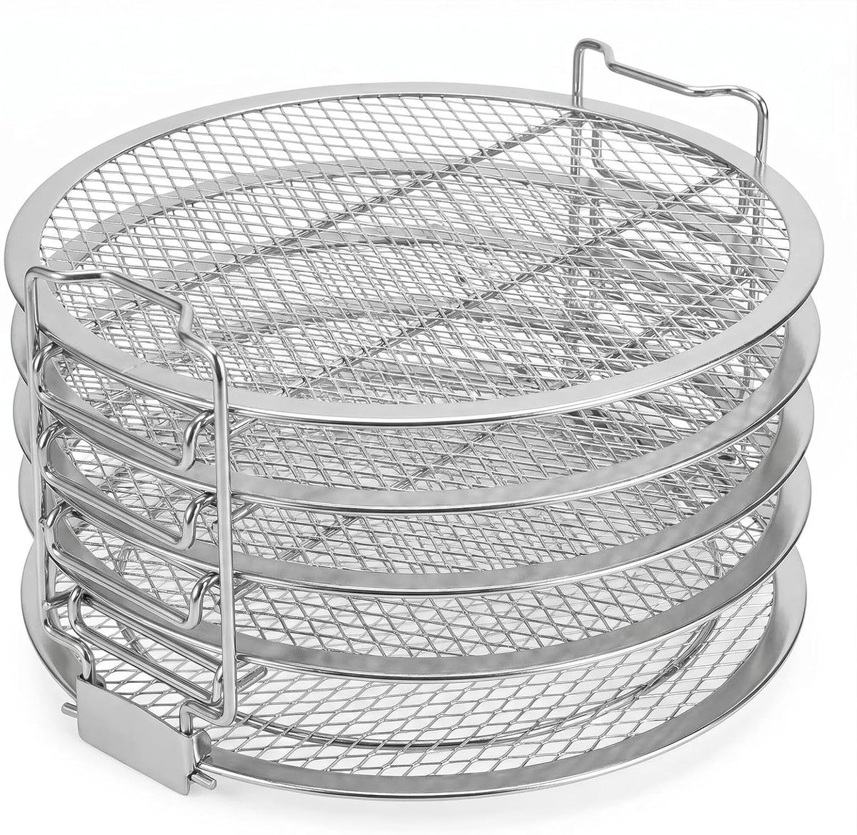 Dehydrator Rack Stainless Steel Stand Accessories Compatible with Ninja Foodi Pressure Cooker and Air Fryer 6.5 and 8