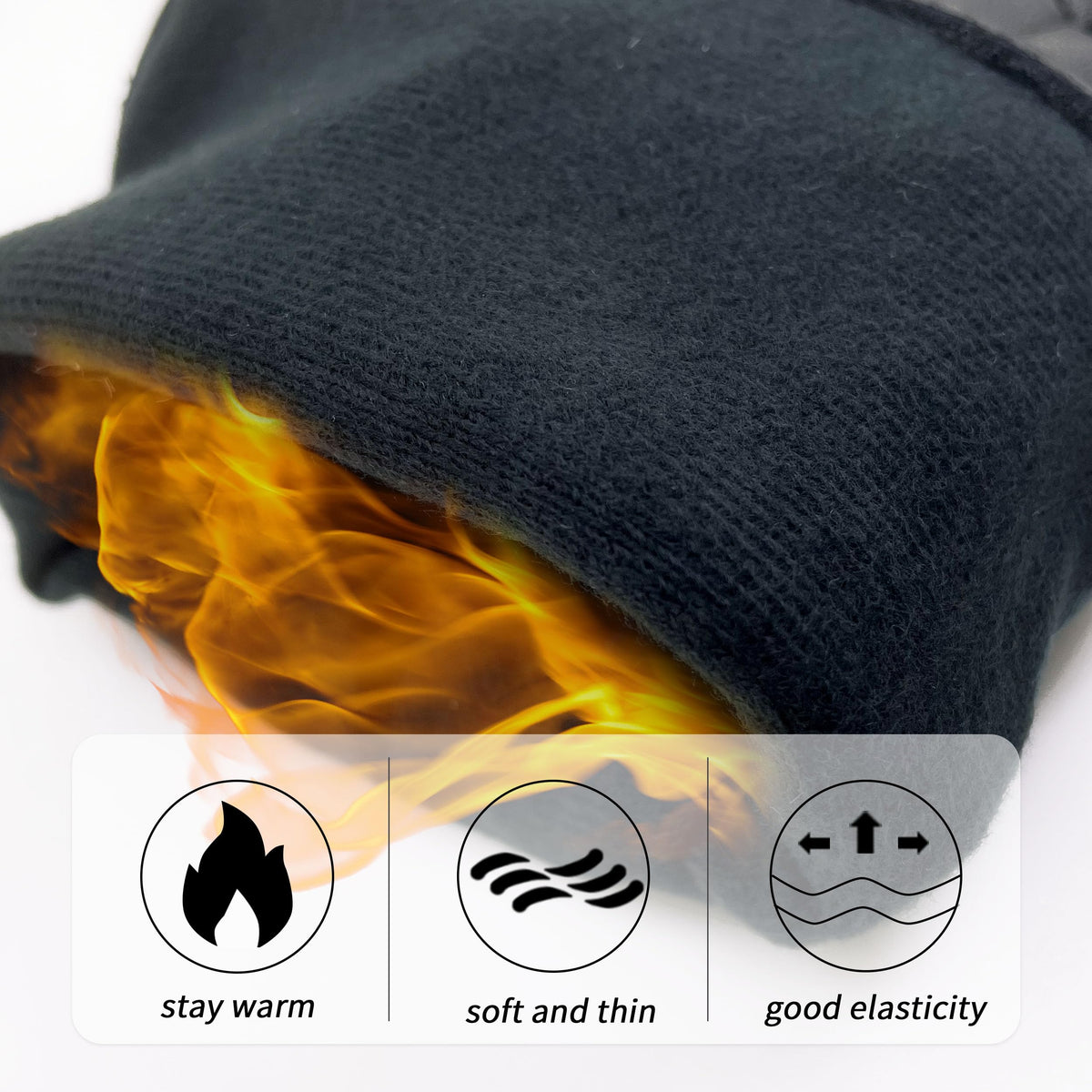 Luxury Mens Leather Gloves Fleece Lined-Soft Comfortable Lambskin