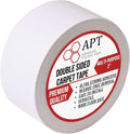 APT Double Sided Carpet Tape, Residue-Free, for Area Rugs, Rug Grippers for Hardwood Floors, Wood Safe Two Faced Rug