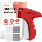 Stitch Gun for Clothes, Tagging Gun, Quick Clothing Fixer, Red