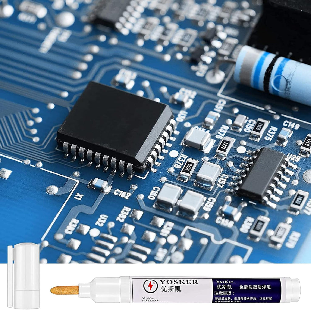 3 Pcs No Clean Soldering Pen Rosin Solder Pen for PCB Electronics Welding