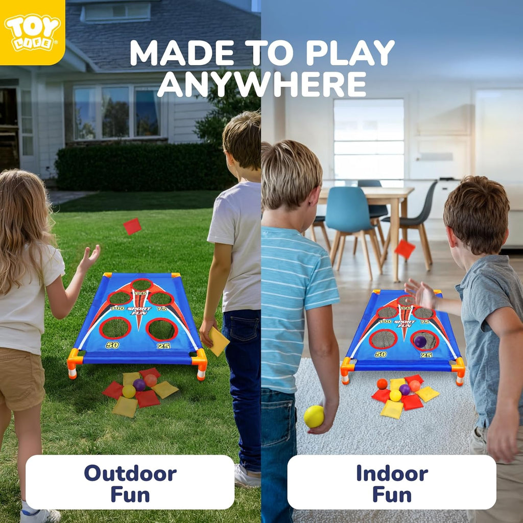 Bean Bags Toss Carnival Games, Cornhole, Outdoor Toys for Kids Ages 4-8, Backyard Game Sports & Outdoor Play, Outside