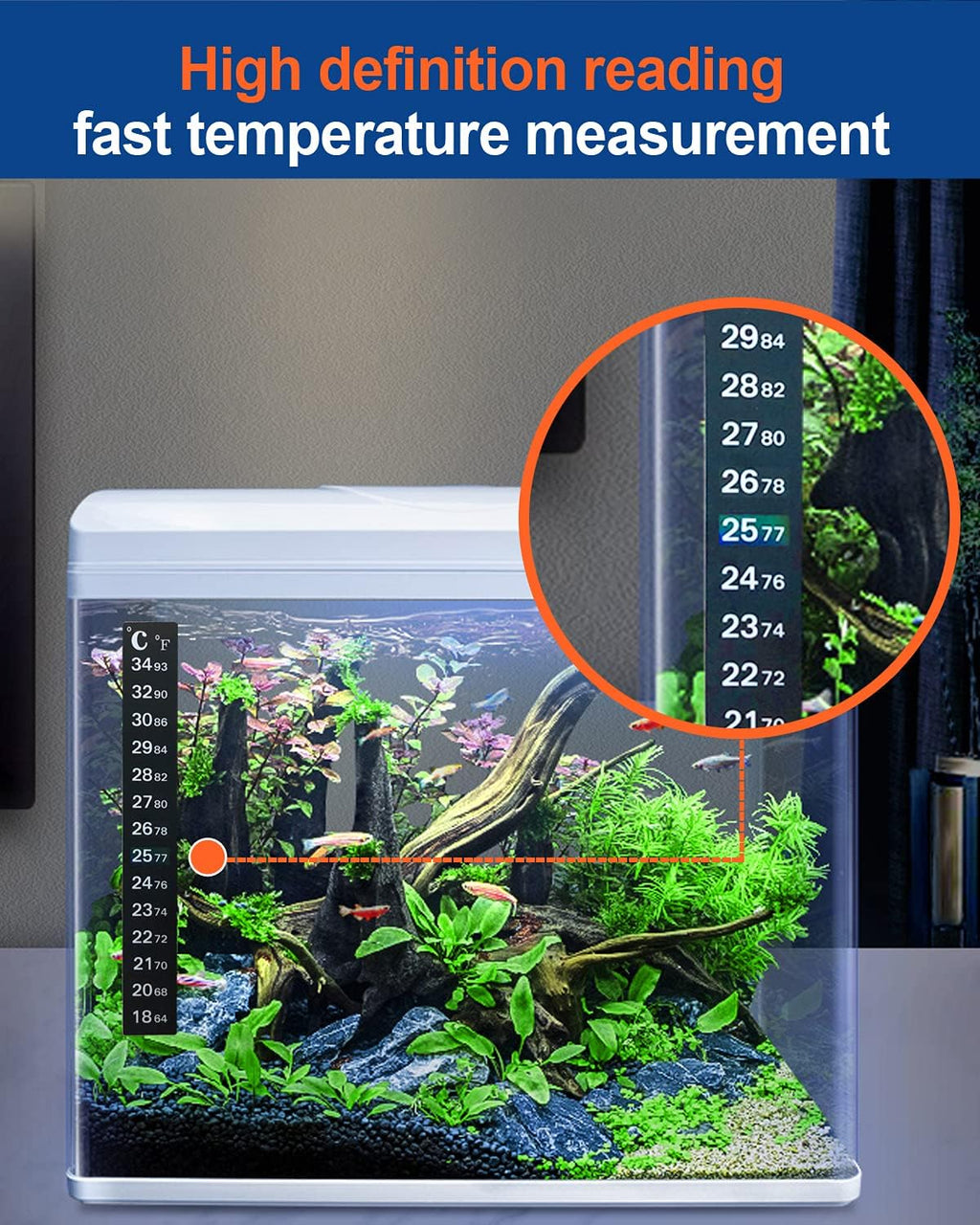 Aquarium Gravel Cleaner [2026 Edition] Vacuum Fish Tank Vacuum Cleaner Tools for Aquarium Water Changer with Aquarium