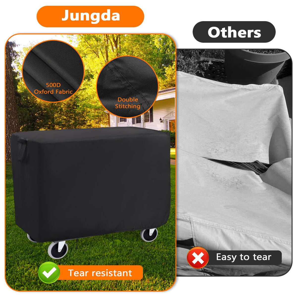 Rolling Tool Cart Cover 36 Inch for Utility Cart Cover