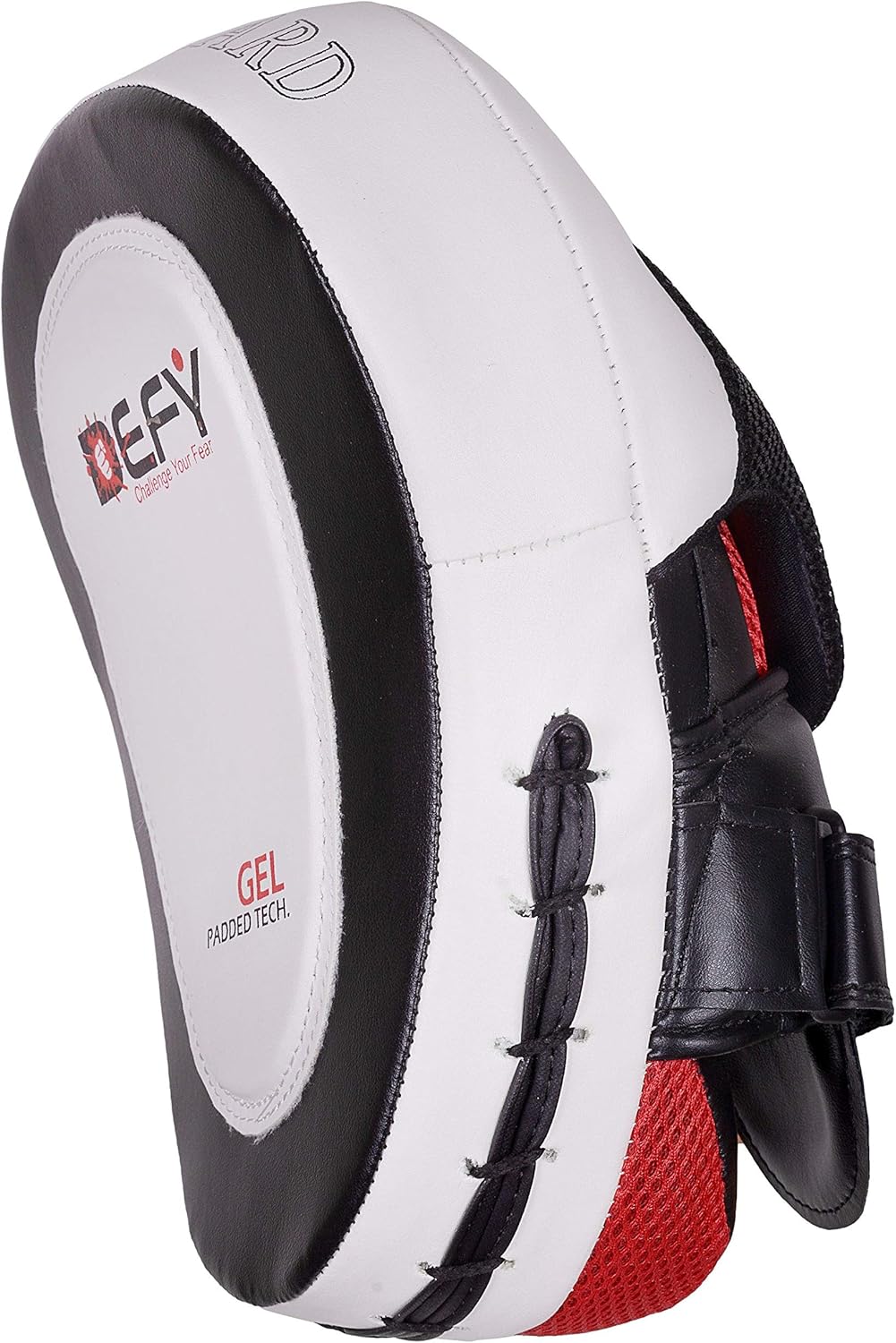 DEFY Gel Padded Punch Mitts Boxing Pads Focus Mitts Punching MMA Hook and Jab Curved Training Kickboxing, Striking