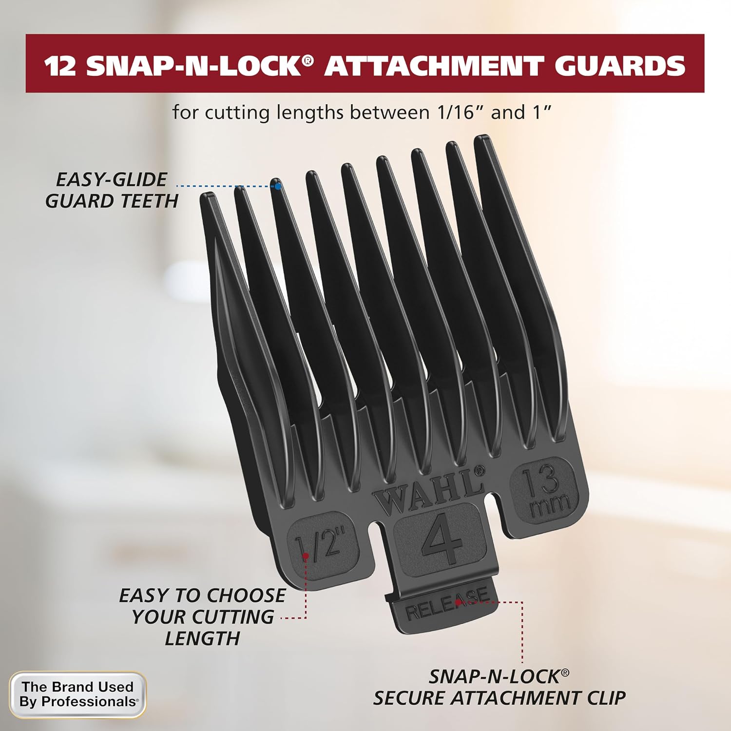 Clipper Cordless Chrome Pro Hair Clippers for Men & Battery Trimmer | Achieve Full Haircuts & Touch-Up Trims At Home