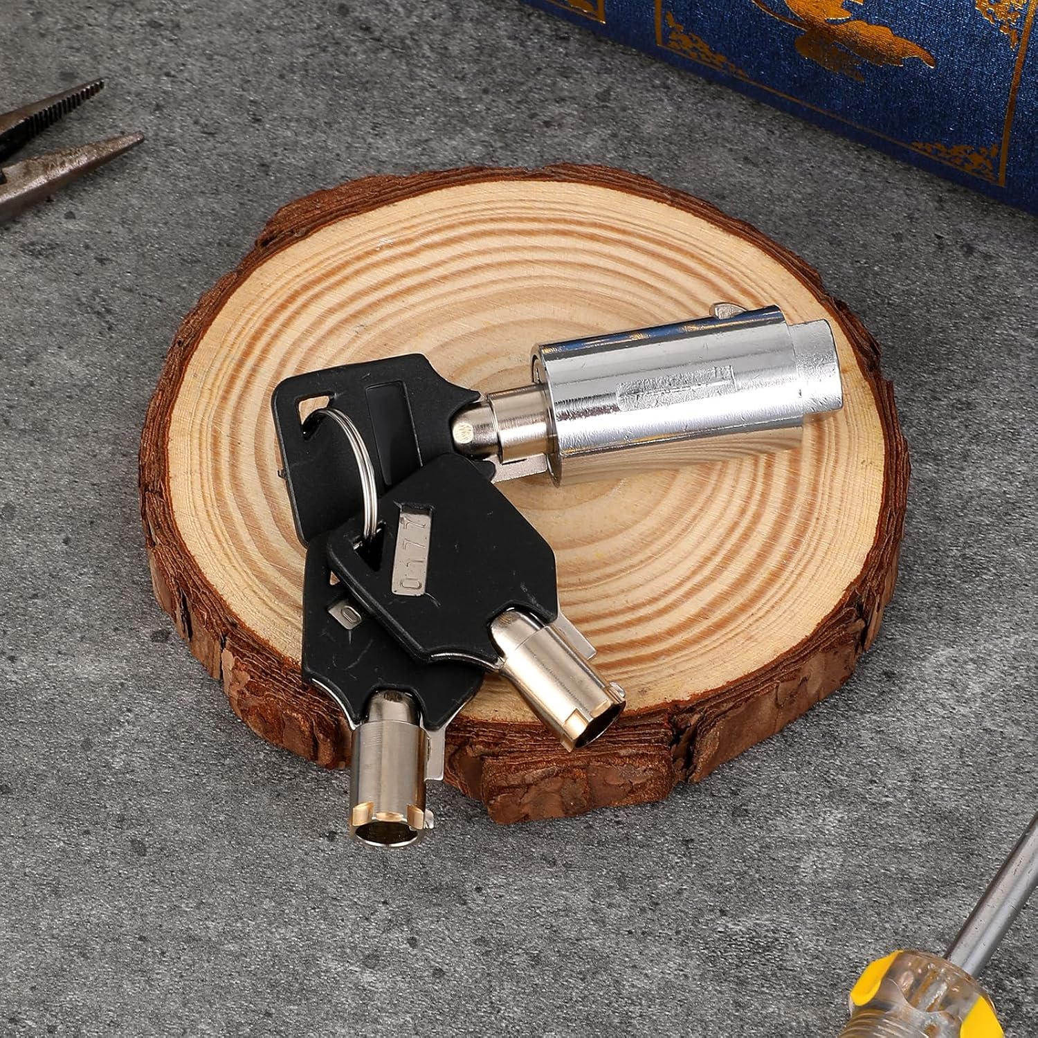 Tubular Lock Set Storage Cylinder Lock Vending Machine Keys