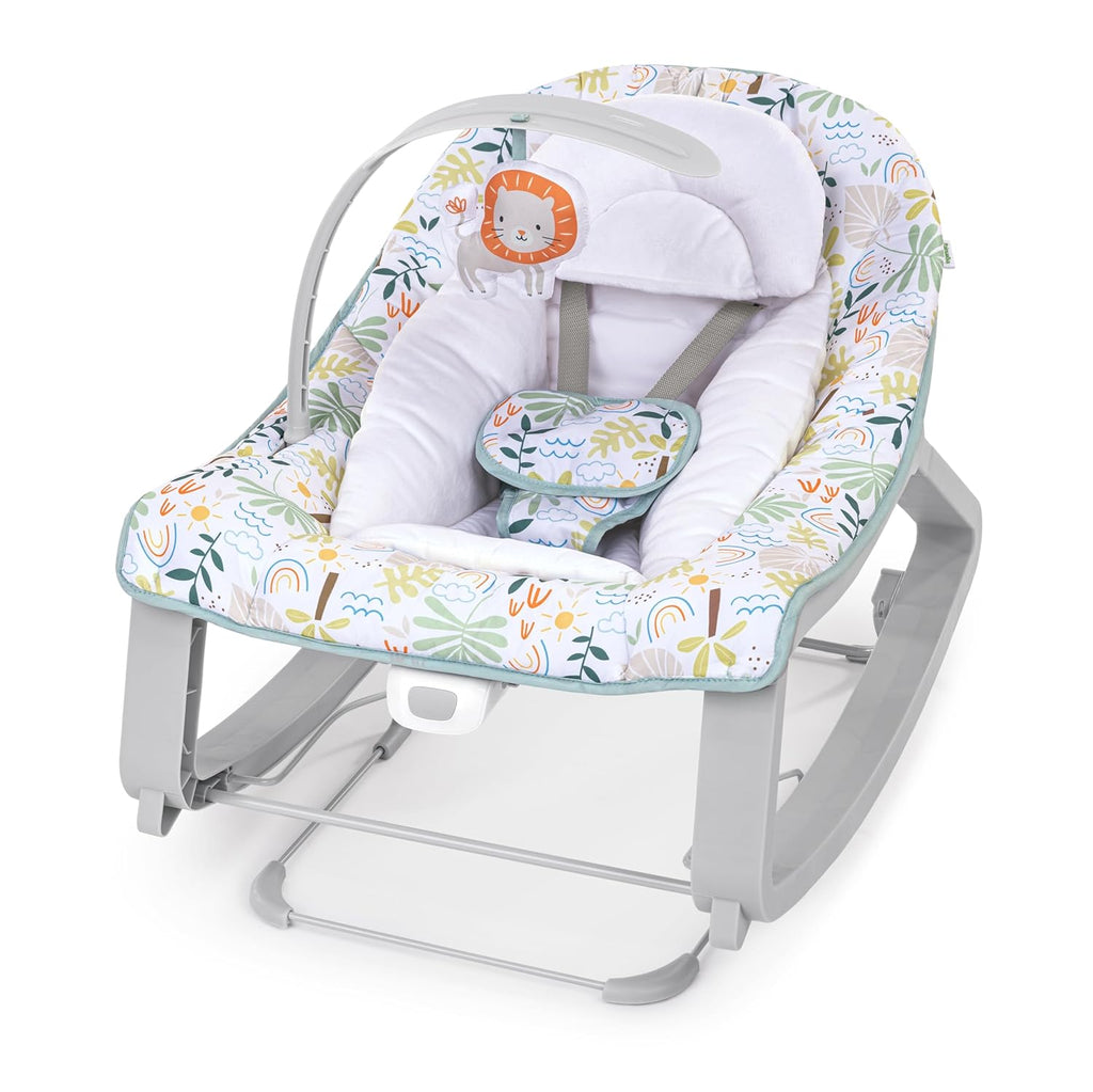 Keep Cozy 3-in-1 Grow with Me Vibrating Baby Bouncer Seat & Infant to Toddler Rocker, 0-30 Months Up to 40 lbs (Madi)