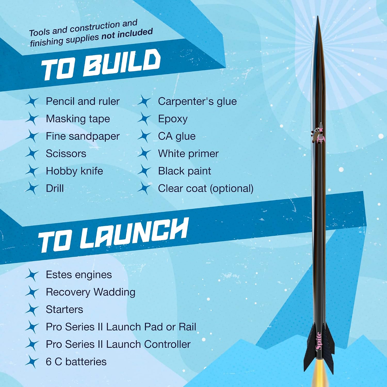 9737 Lil' Spite Pro Series II Intermediate Model-Rocket Kit