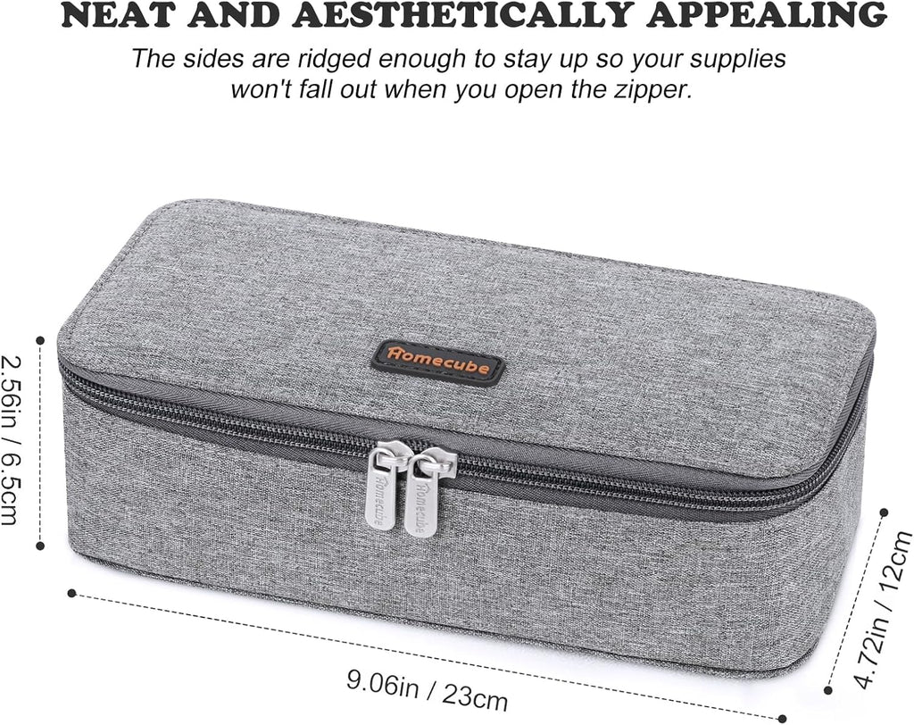 Pencil Case Capacious Pen Pencil Holder Box Makeup Pens Pouch Oxford Cloth Bag Large Storage Stationery Organizer