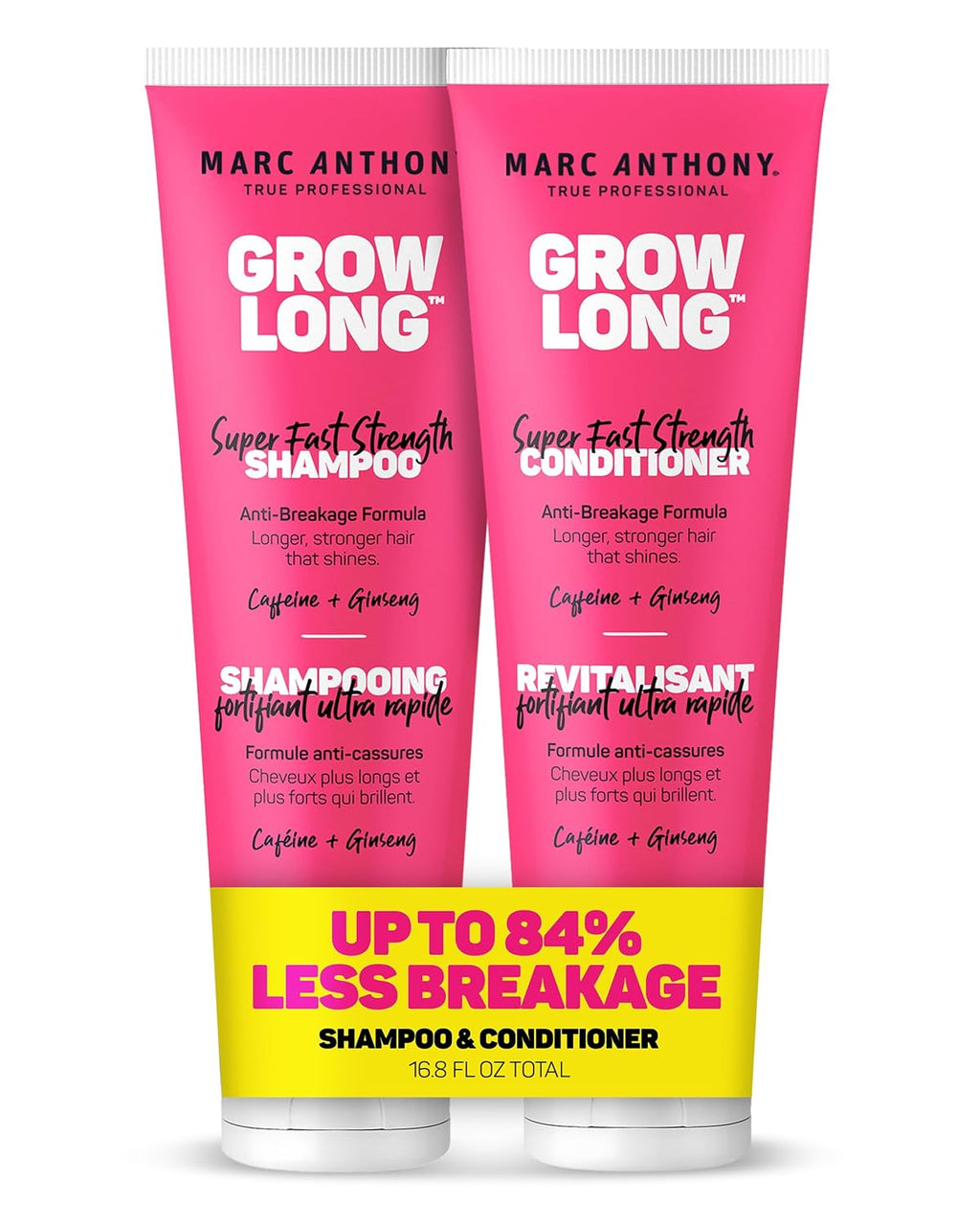 Shampoo and Conditioner Gift Set, Grow Long Biotin - Anti-Frizz Deep Conditioner For Split Ends & Breakage - Vitamin