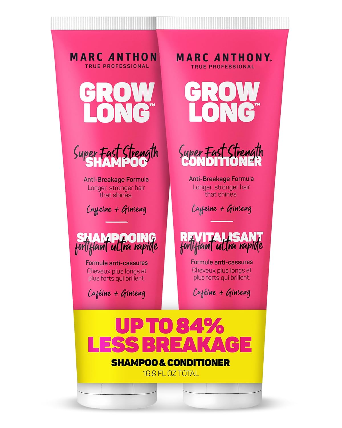 Shampoo and Conditioner Gift Set, Grow Long Biotin - Anti-Frizz Deep Conditioner For Split Ends & Breakage - Vitamin