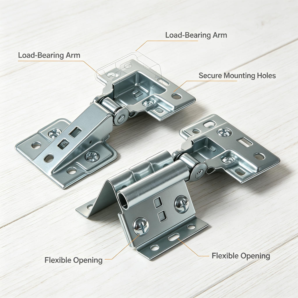 Garage Door Adjustable Top Bracket,2 Pack,Galvanized Steel