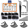 Hapric 600 Pcs M3 Screws Assortment Kit, M3x 6-30MM Bolts Kits