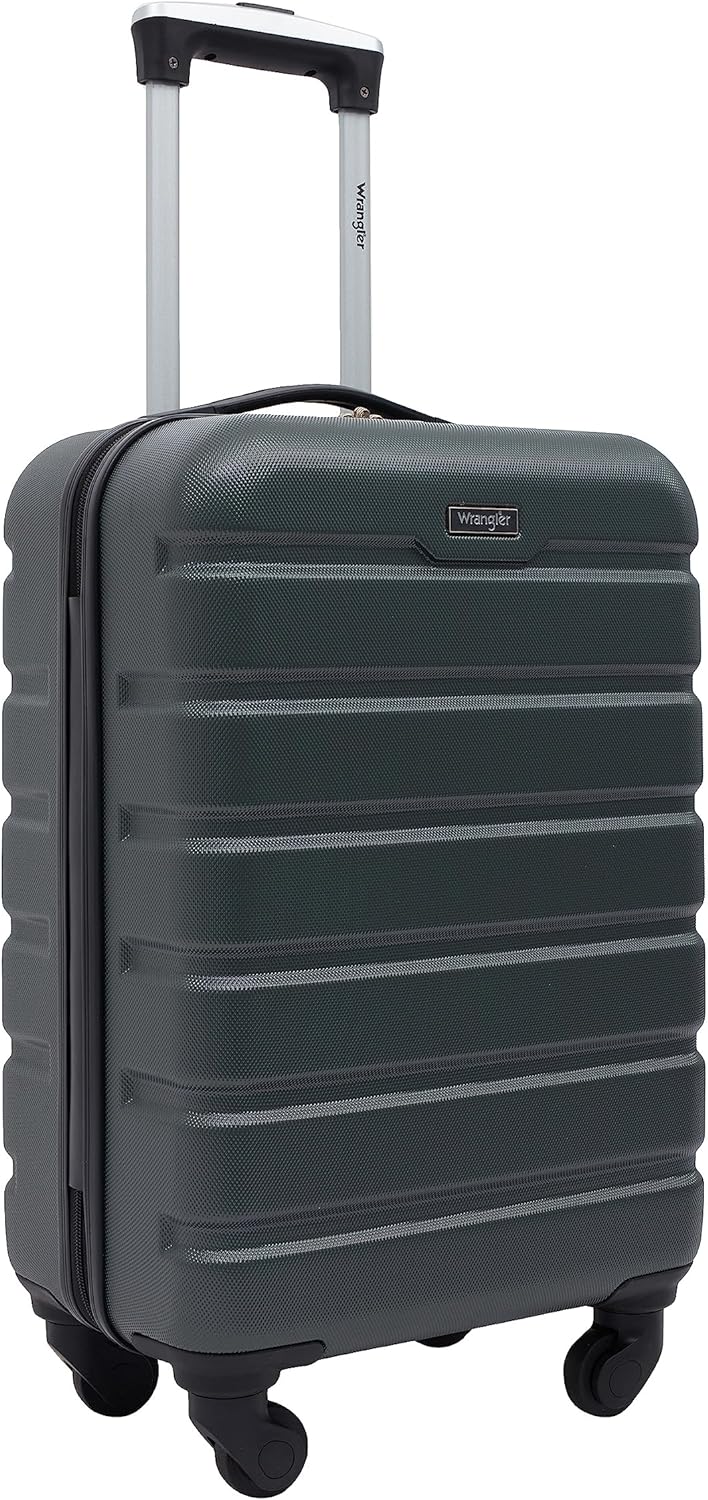 22" Hardside Spinner Carry-On Luggage, Olive