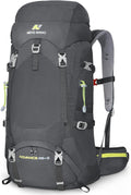 Internal Frame Hiking Backpack 50/60/65/70/80L, Mountain Climbing Camping Backpack Daypack Waterproof Rain Cover