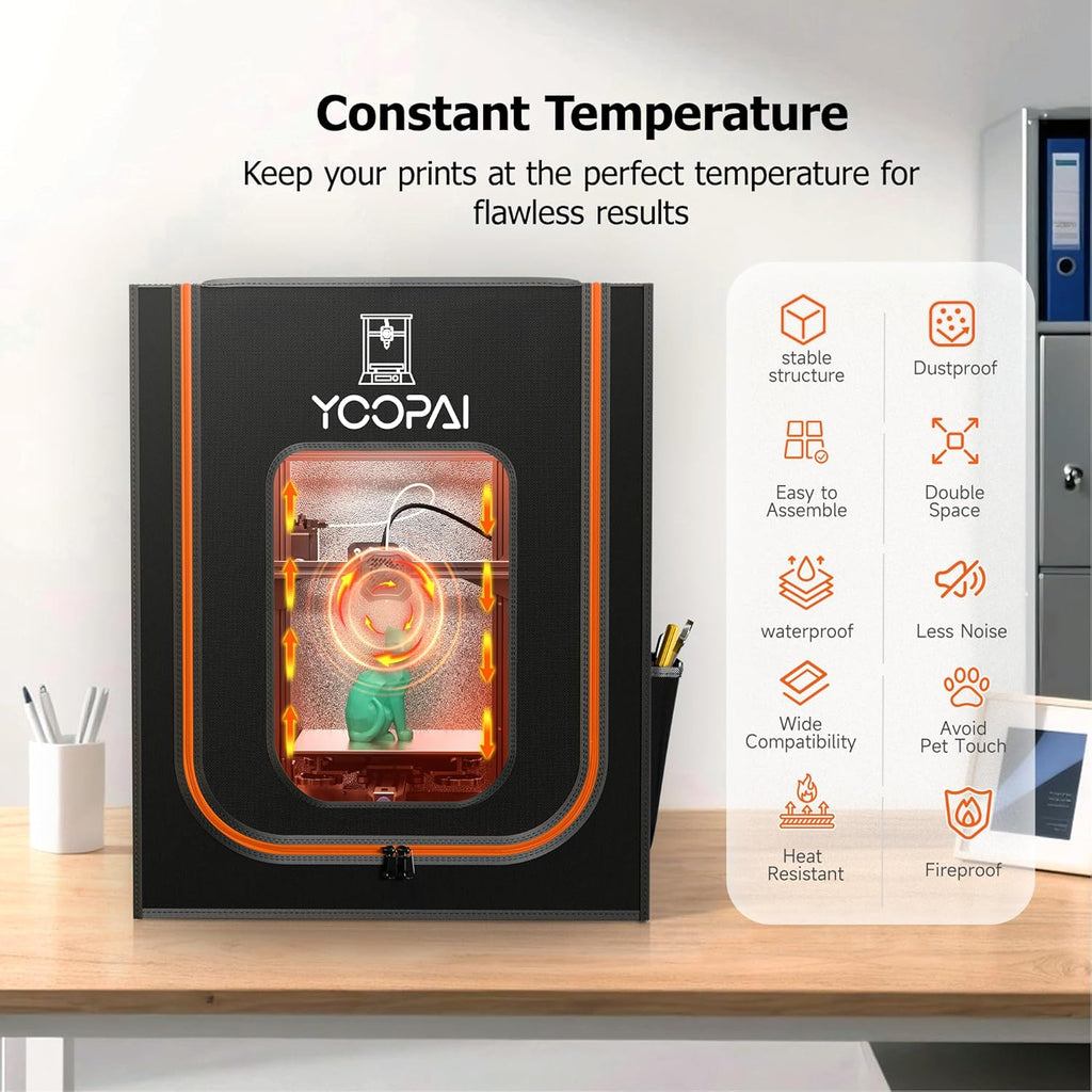 3D Printer Enclosure Constant Temperature Fireproof Dustproof | Cover for Creality Ender 3 V3 SE/KE/Ender 3/Ender 3