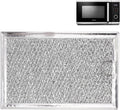 Microwave Grease Filter Replacement for WB02X35491 WB6X10359 Models, Aluminum Mesh Screen for GE, Whirlpool, Frigidaire Microwaves (7-5/8" x 5"), Microwave Vent Filter Replacement, Easy to Clean