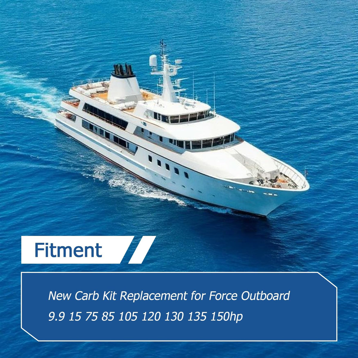 WFLNHB Carb Kit Replacement for Force Outboard