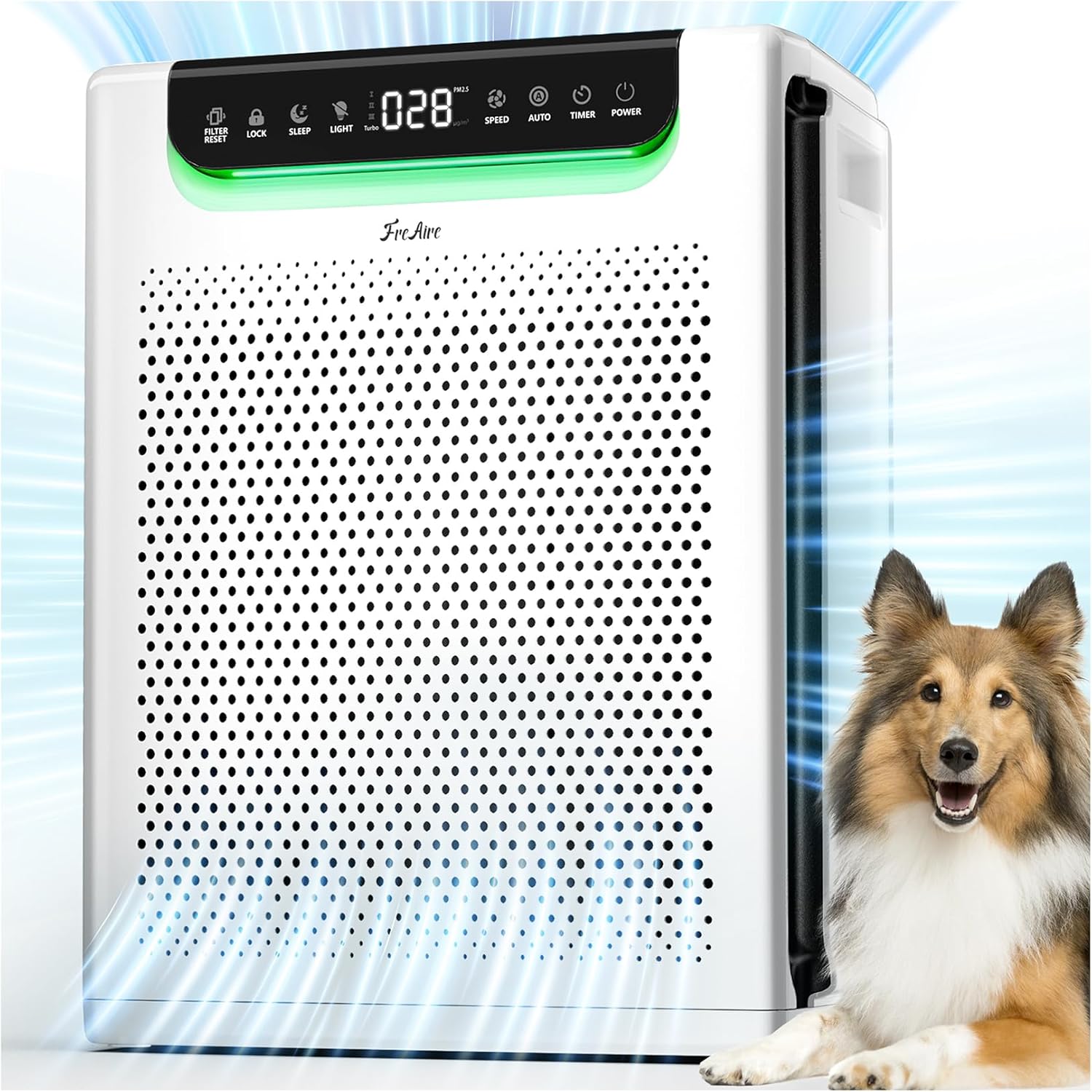 Air Purifiers for Home Large Room, Cover Up to 2600 Ft² with Washable Filters, Powerful Turbo Mode, PM2.5 Air Quality