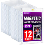 12ct 35pt Magnetic Card Holder Case Sleeves One Touch Card Holders