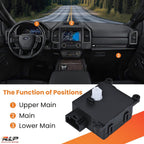 HVAC Blend Door Actuator Replaces 604-037 68004016AA Fit for Jeep Dodge