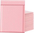 Pink Bubble Mailers 8.5 X 11 for Clothes and Books, 40pcs