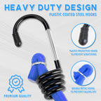 22-Piece Bungee Cord Assortment with Metal Hooks