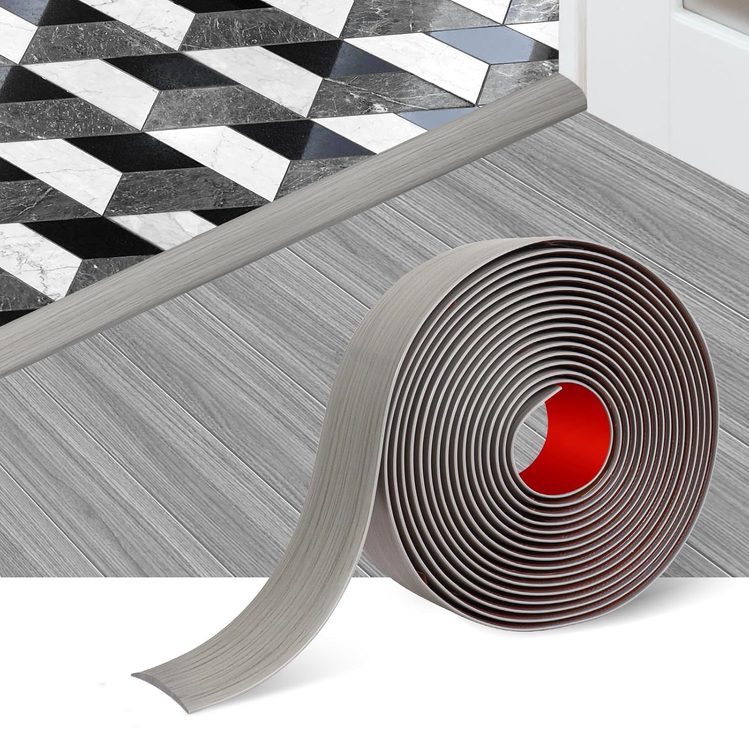 Vinyl Floor Transition Strip Self Adhesive Threshold Strip 2" W