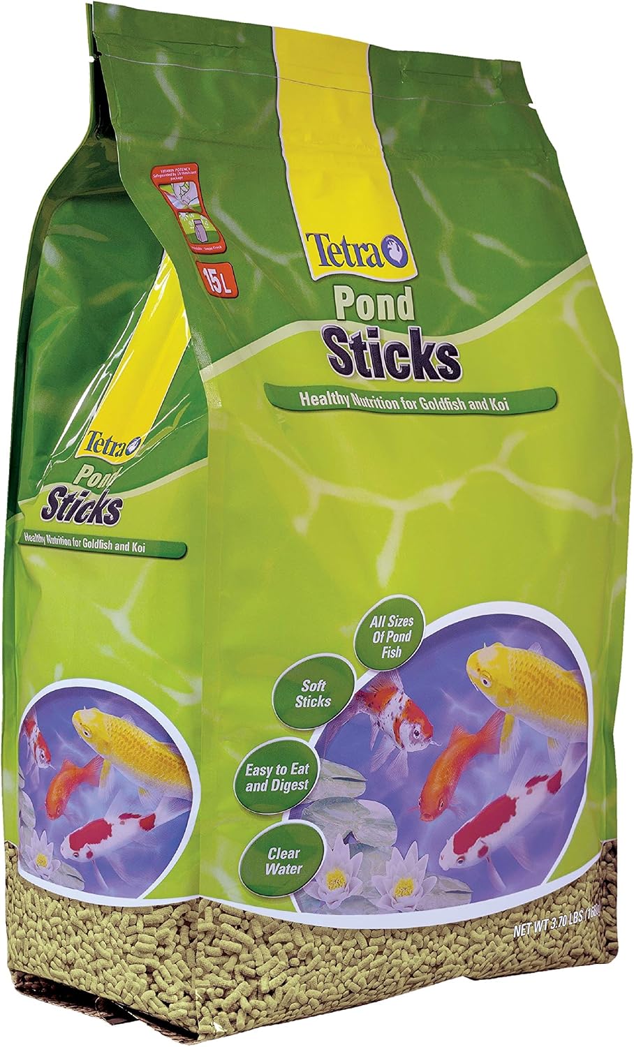 Pond Sticks Fish Food For Goldfish & Koi, 3.70 lbs