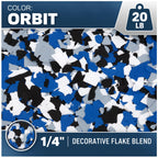 20 LB Decorative Vinyl Flakes for Epoxy Garage Floors