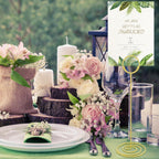 8.75 Inches Table Number Holders, 12 Pack Table Numbers Stands Place Card Holder for Wedding Party Graduation