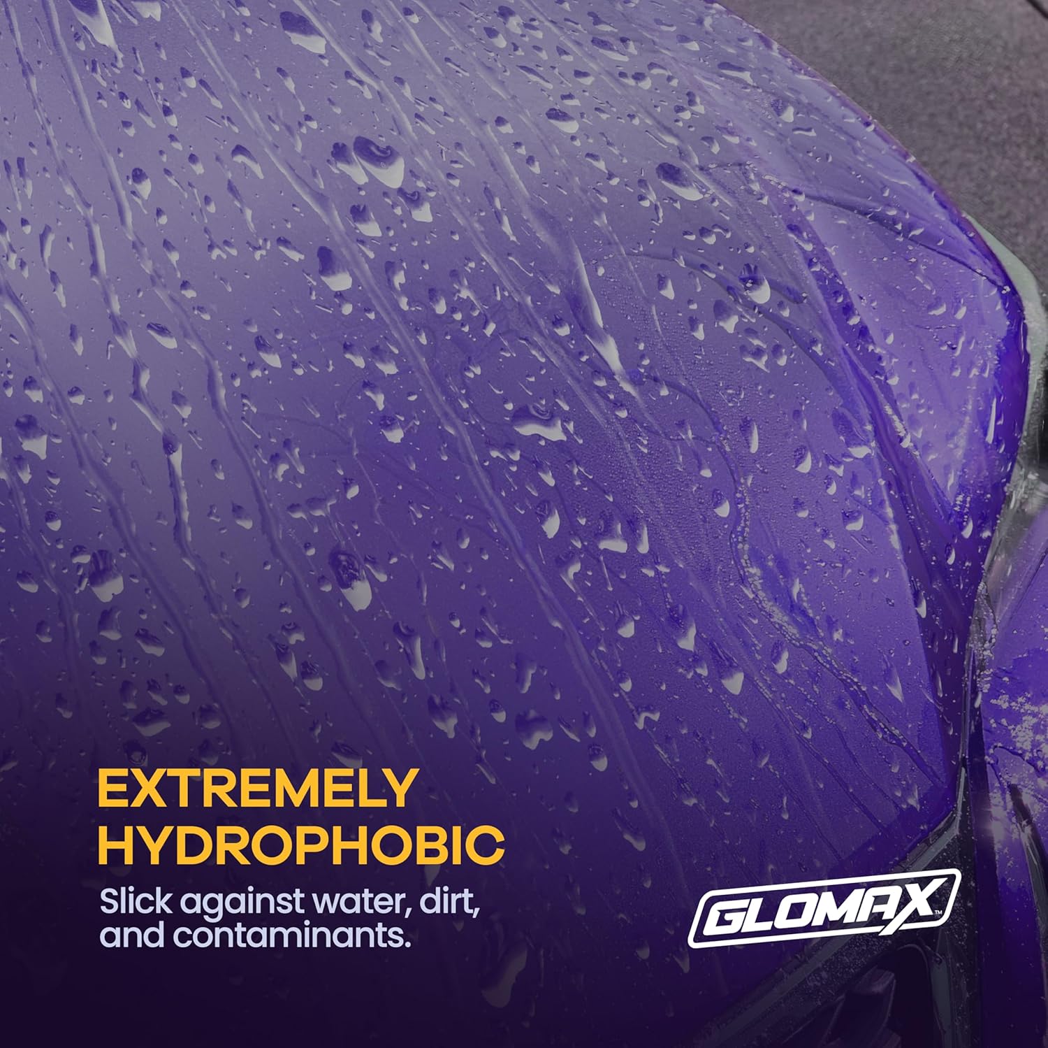 Premium Ceramic Coating for Cars with UV Protection (16 oz) – Extremely Hydrophobic & Slick Car Wax Spray