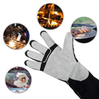 16 Inches 932℉ Leather Forge MIG Welding Gloves