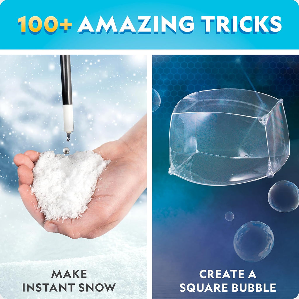 NATIONAL GEOGRAPHIC Science Magic Kit – Science Kit for Kids with 100+ Unique Experiments and Magic Tricks, Chemistry