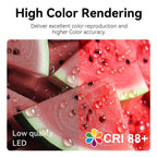 A19 LED Light Bulbs, 5000K Daylight Bright White, 60W Eq, Standard E26