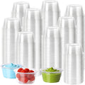 200PACK 2oz Plastic Portion Cups (No Lids), Condiment, Jello Shot Cup