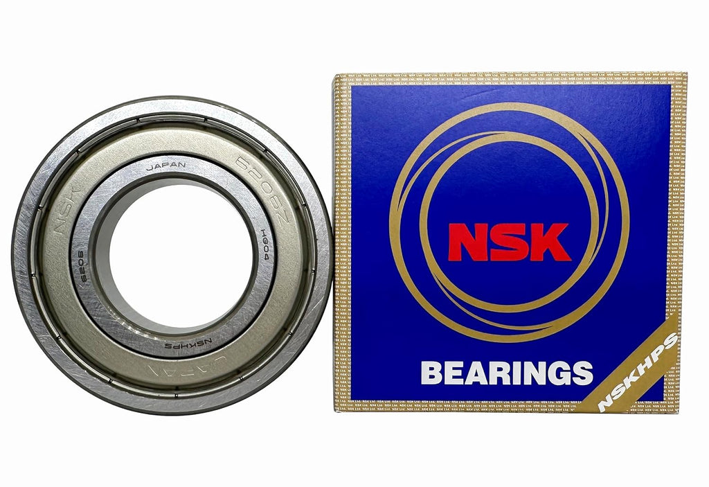 NSK 6206ZZ 6206-2Z 30X62X16mm Made in Japan Double Metal Sealed Bearings
