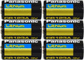 CR123 CR123A 3V Lithium Battery ,6 Count (Pack of 1)