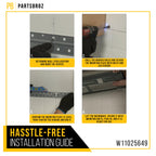 Microwave Oven Mounting Bracket for Whirlpool WMH32519CB0