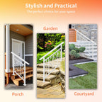 Unique Design 4 Step Hand Rails for Outdoor Steps, Adjustable